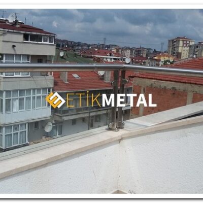 Camli Paslanmaz Teras Korkuluk 4