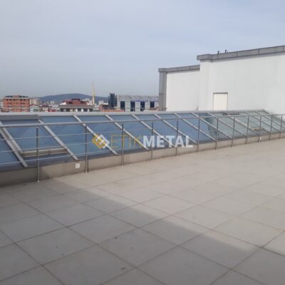 Krom Celik Standart Korkuluk (2)