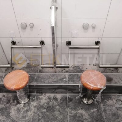Paslanmaz Camli Abdesthane Bolme 2