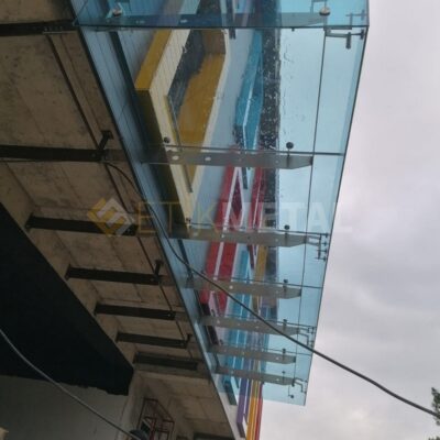 Paslanmaz Camli Sundurma 6
